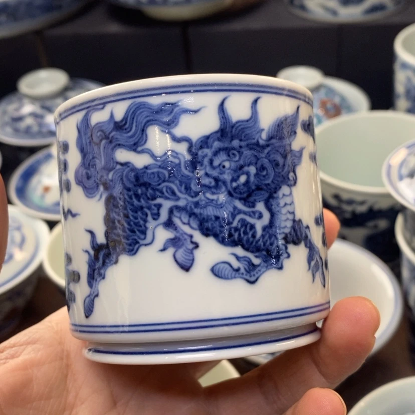 【闪购商品】景德镇青花主人杯