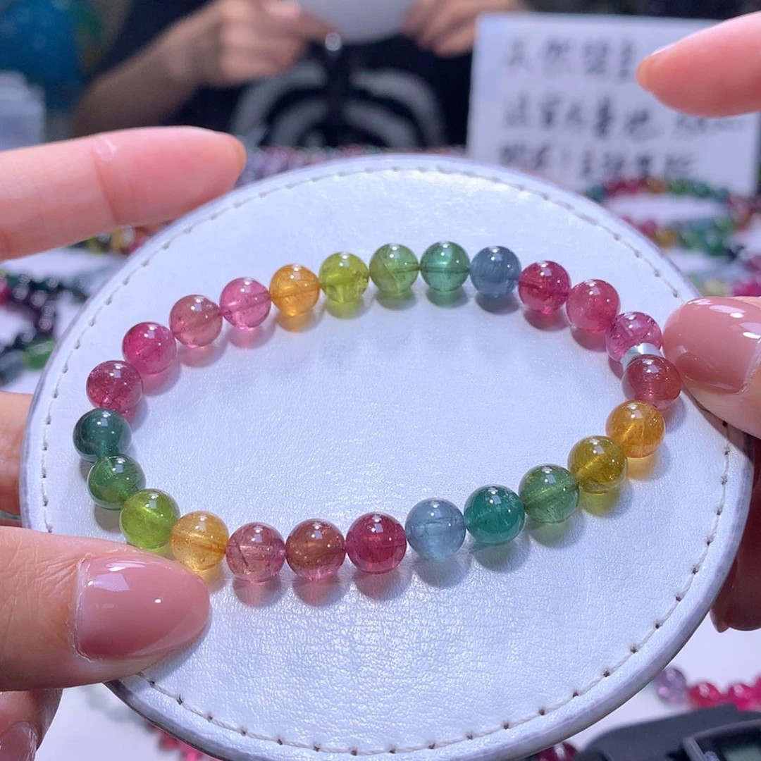 【闪购商品】未镶嵌手串碧玺7.7m