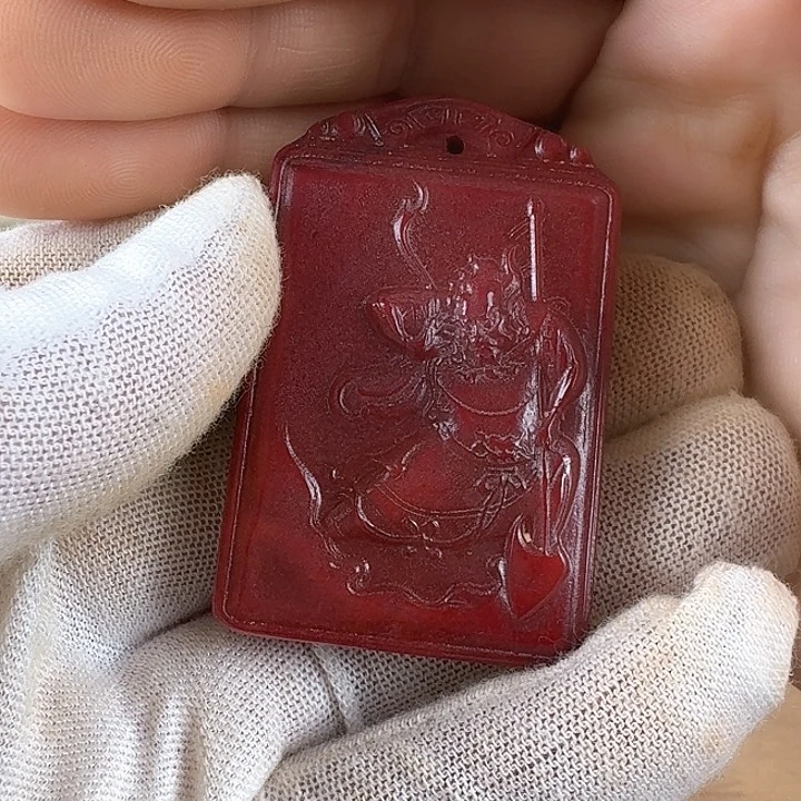 和田玉挂件未镶嵌大*王