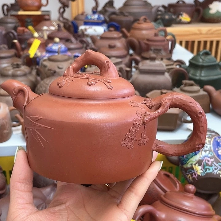 茶壶紫砂500cc宜兴紫砂壶