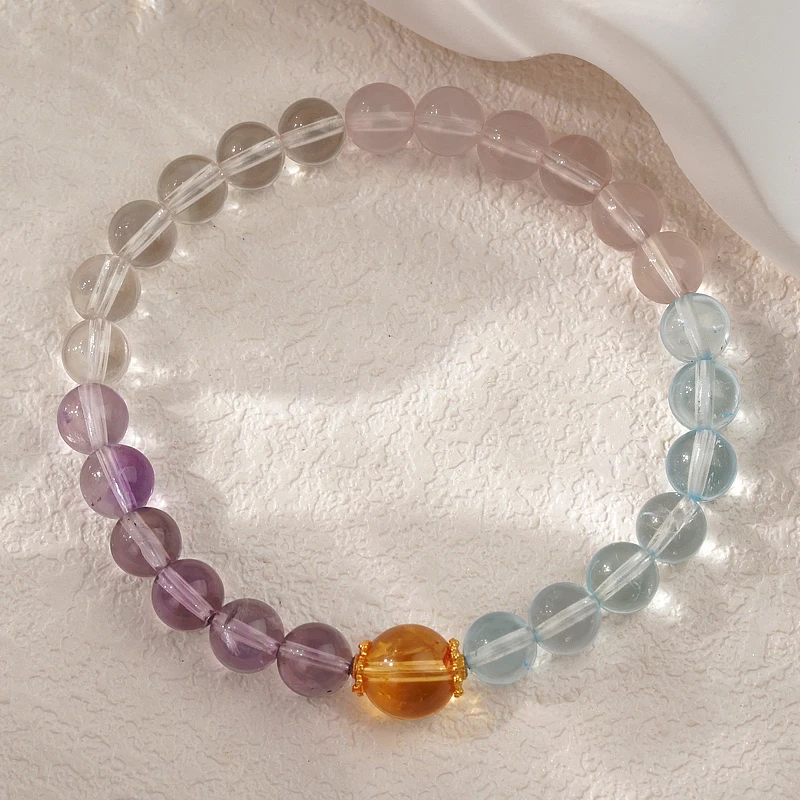 【清智启富】水晶手串925（天然珠宝多样性发其一）