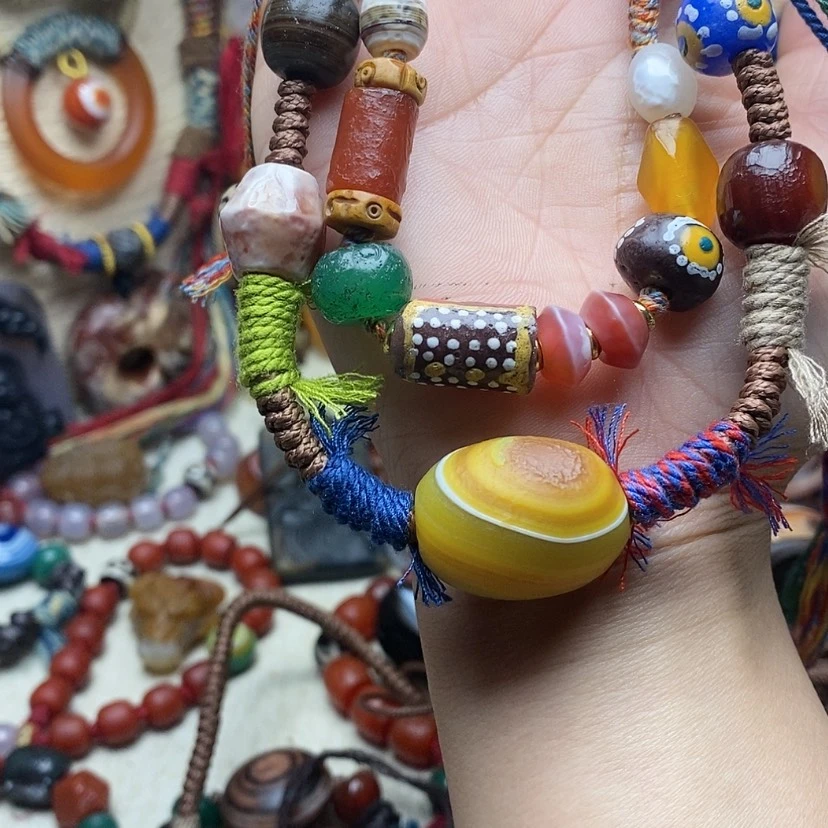 【闪购商品】玛瑙/玉髓颈饰未镶嵌巴****?