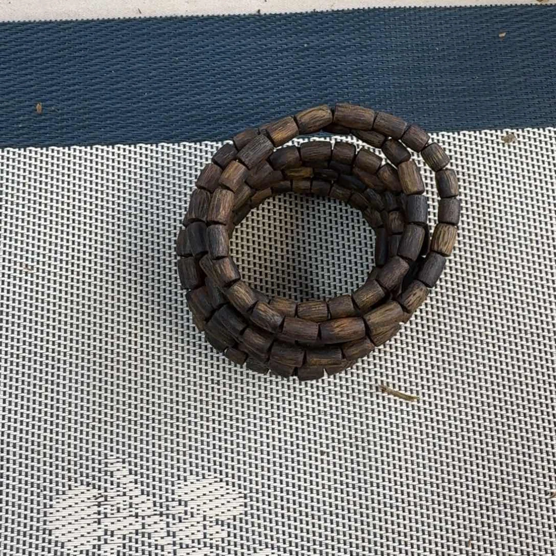 沉香手串绿奇楠沉香沉水单圈约0.5多样性发一条