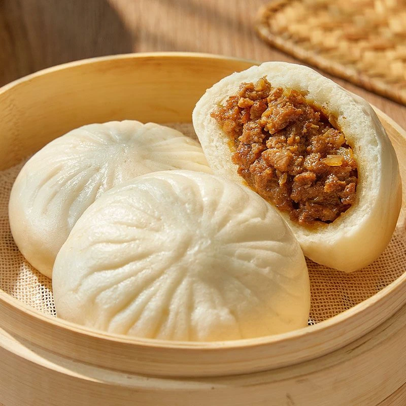 【福利 到手8个】酱肉大包子手工新鲜美味早餐代餐中式皮薄馅多肉包