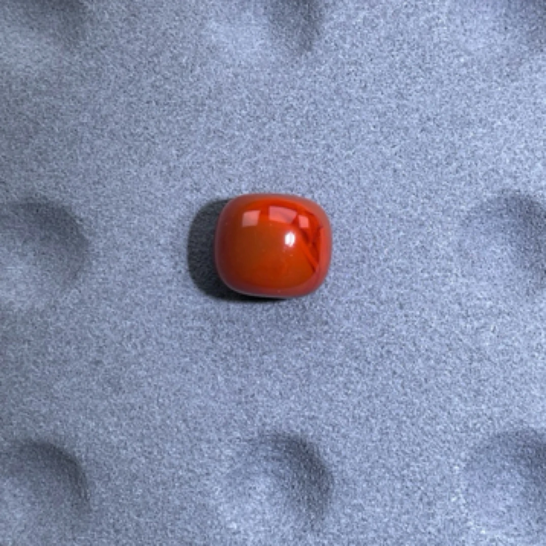 天然川料瓦西南红老型珠12MM