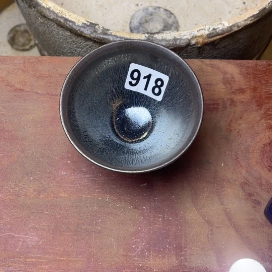 茶盏沐雨茶器柴烧主人杯