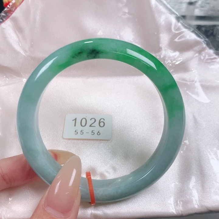 未镶嵌手镯翡翠编号1026