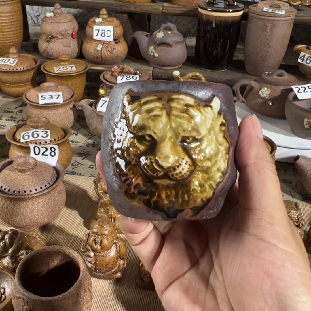 缸微瑕原谷烧高温粗瓷