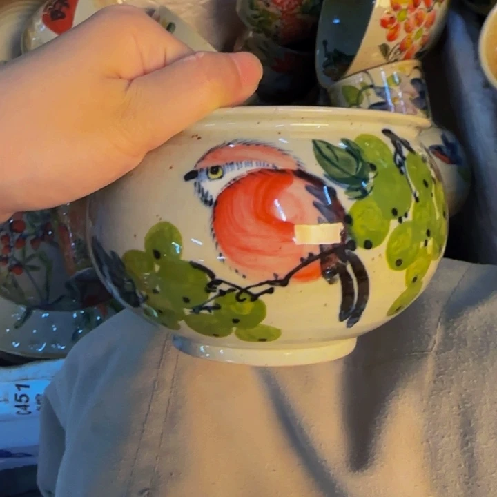 瓷片景德镇陶瓷手工手绘