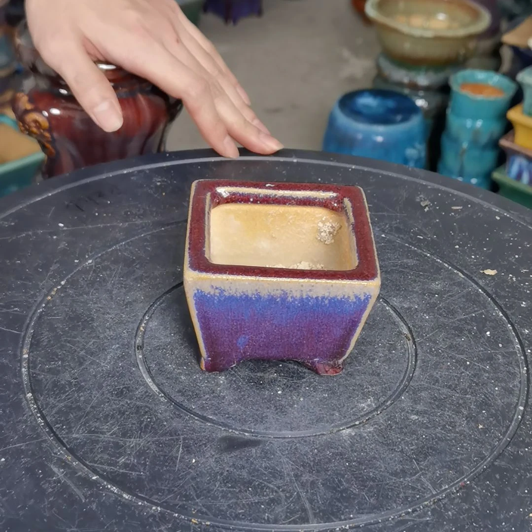 长***松石湾花盆默认微瑕