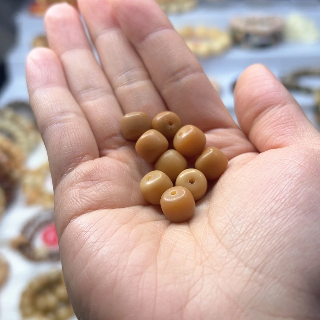 菩提根/象牙果手串阳****?纯手工