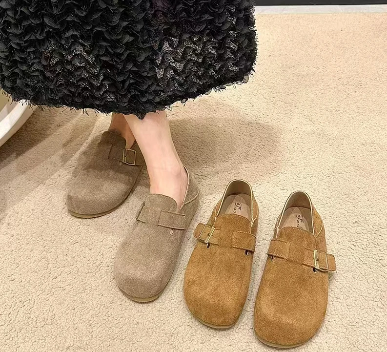 春季新款勃肯女鞋起软舒服内增高软底外穿