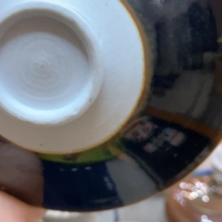 寒***)定窑纯手工原矿料仿古斗笠盏