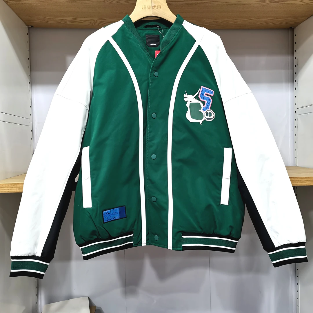 时尚百搭潮流运动棒球服棉夹克 04911