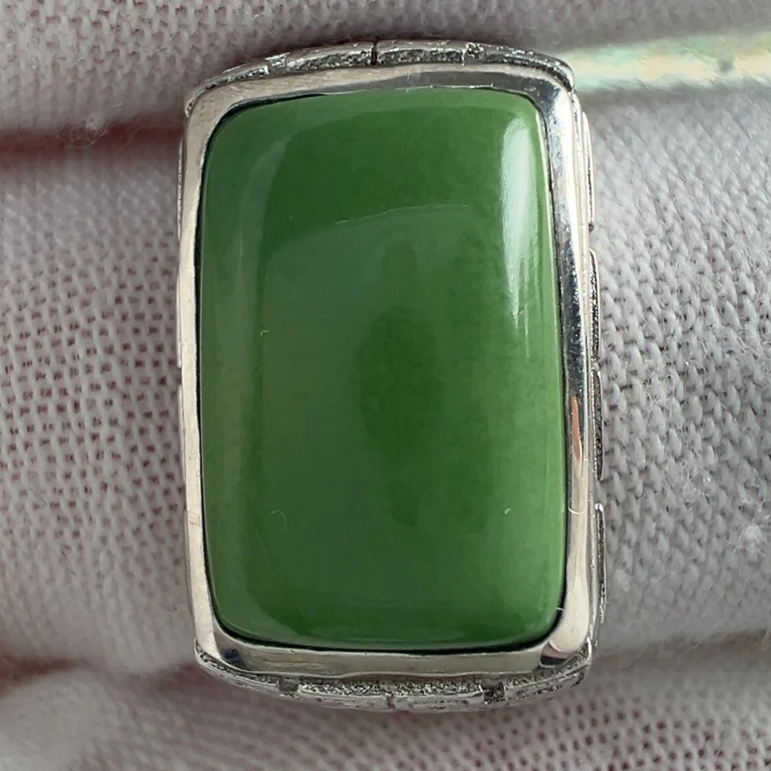 银S925镶嵌绿松石配饰