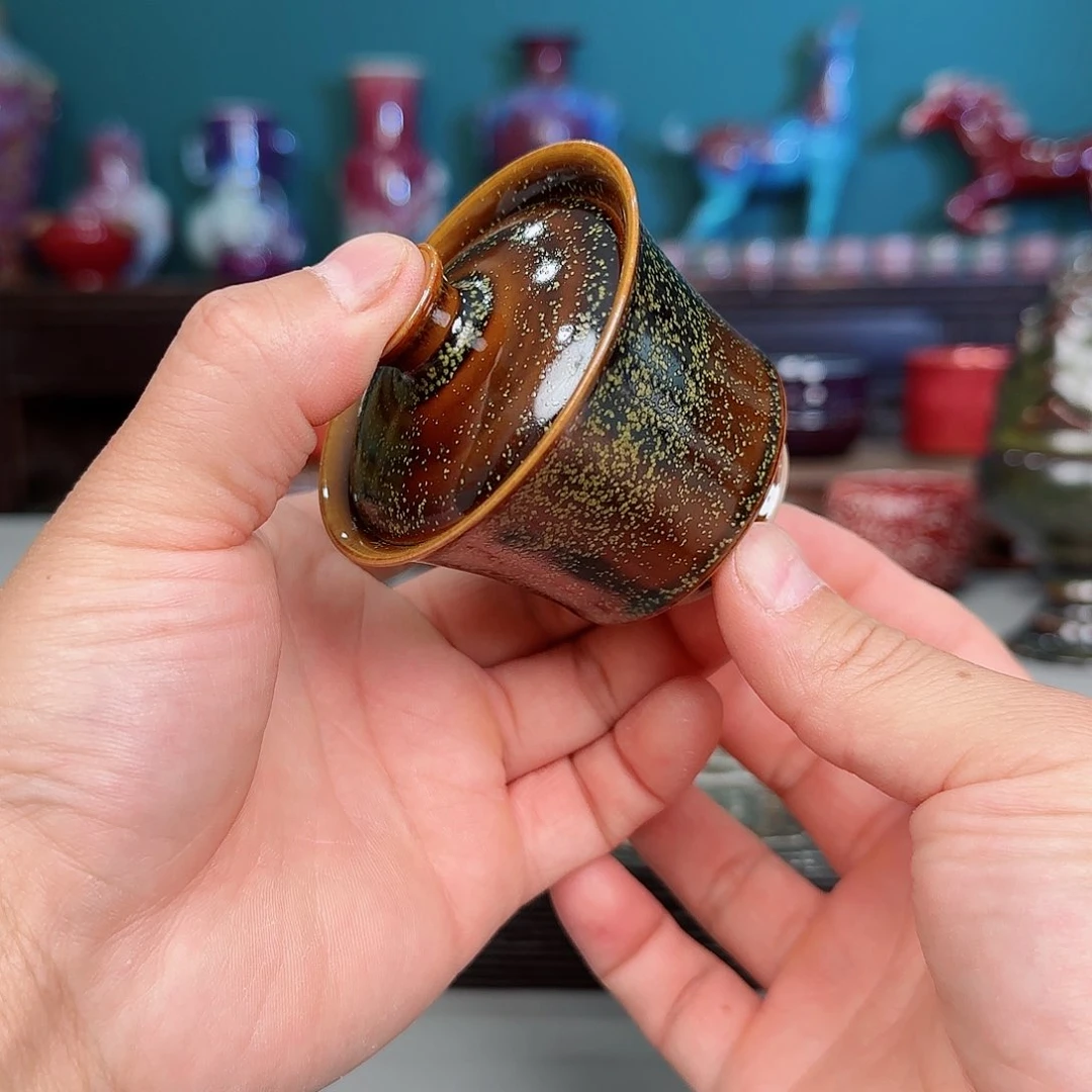 瓷片2025年钧瓷作品一件77