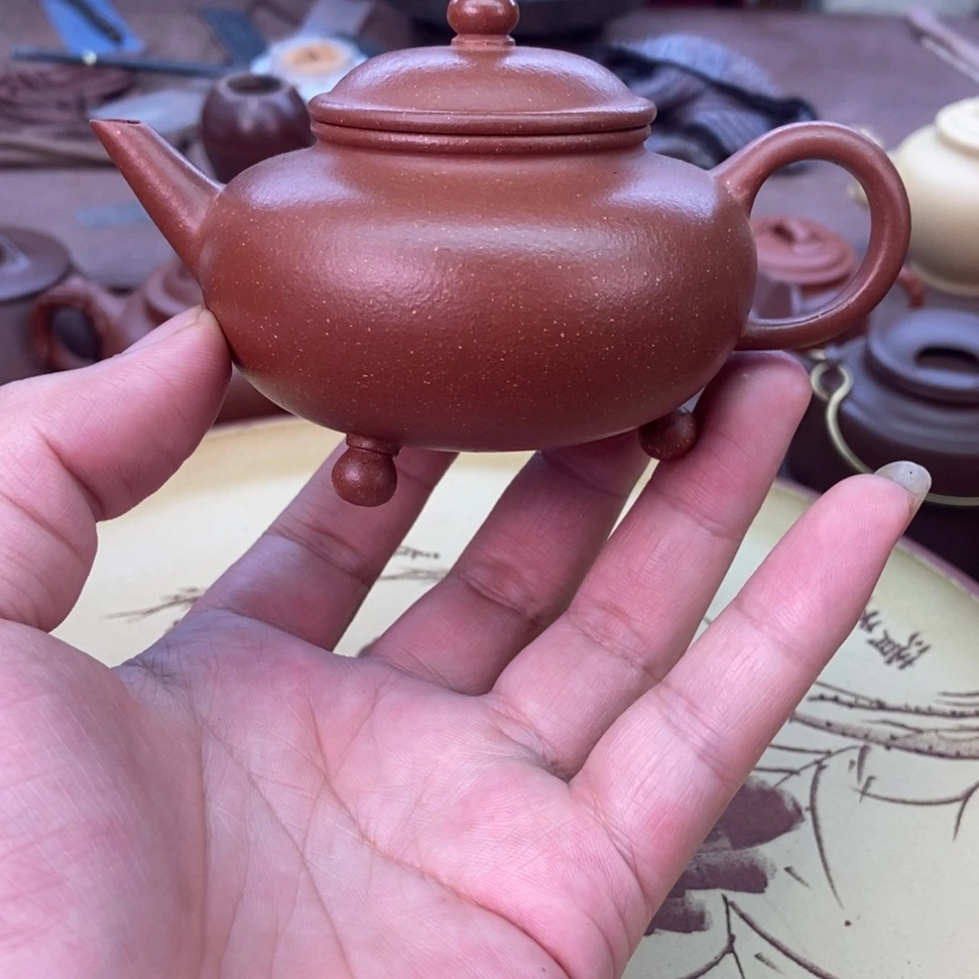 茶壶紫砂150 容量宜兴紫砂壶