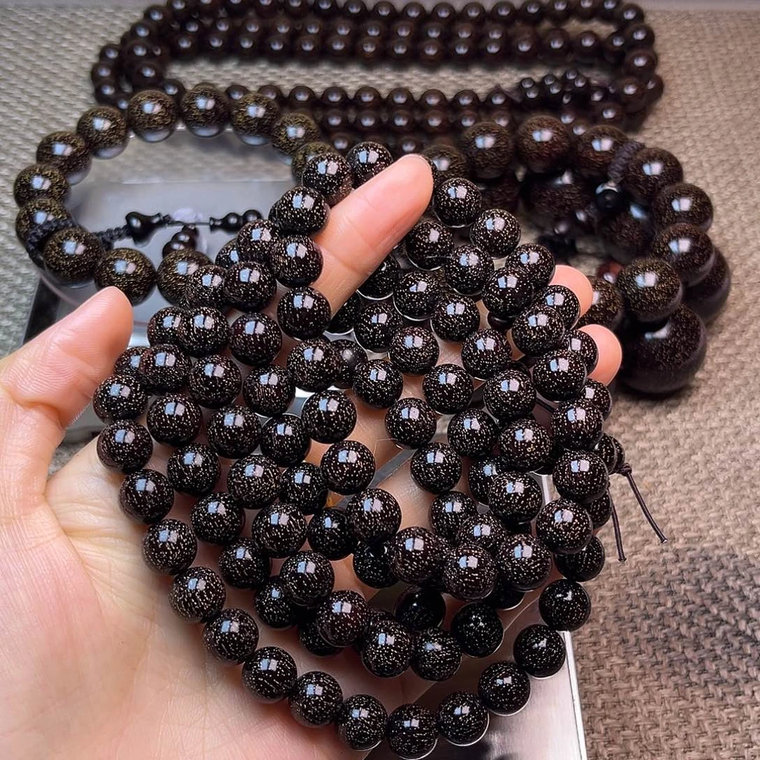 檀香紫檀（小叶紫檀）1.0 108 爆星