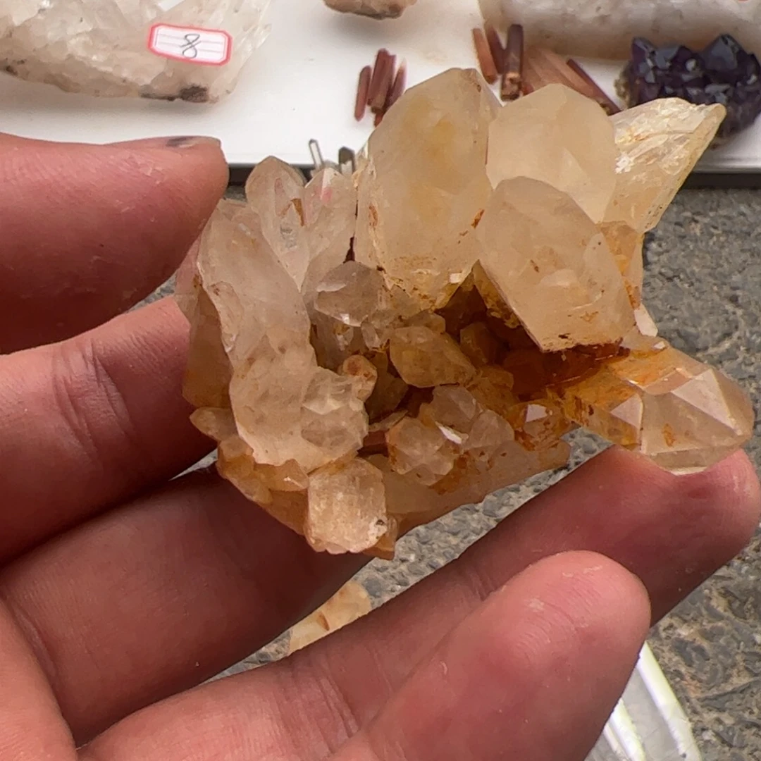 水晶珠宝半成品未镶嵌