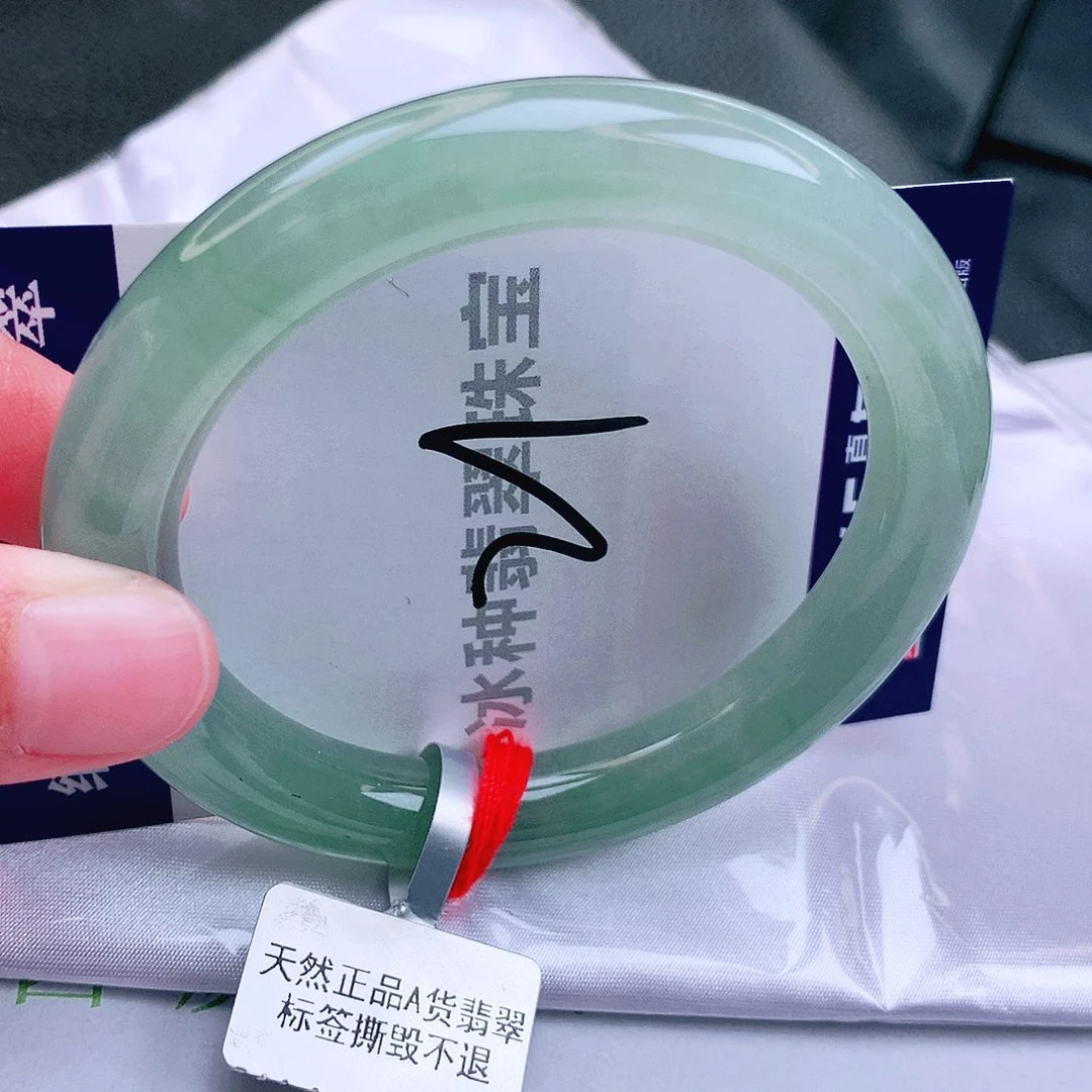 翡翠未镶嵌手镯缅甸天然a货翡翠手镯