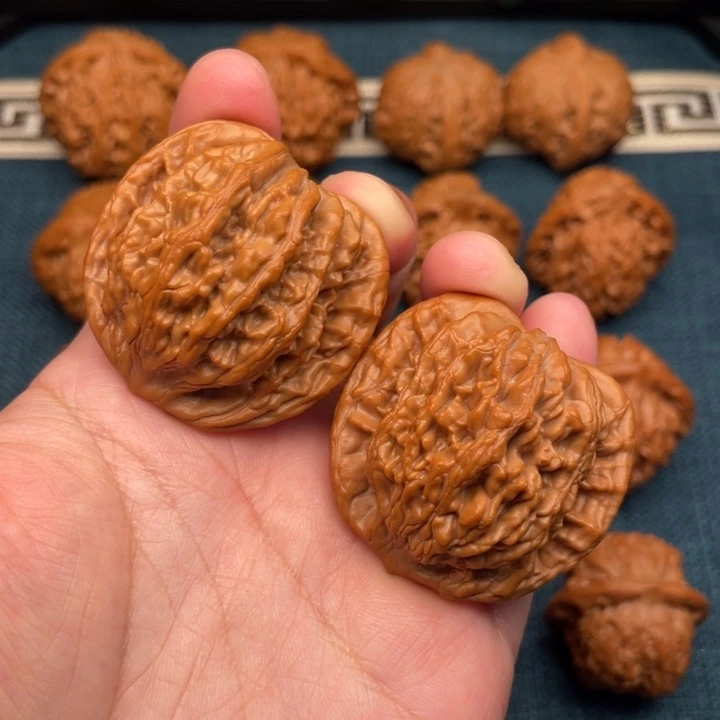 把件文玩核桃全品41麦穗虎头