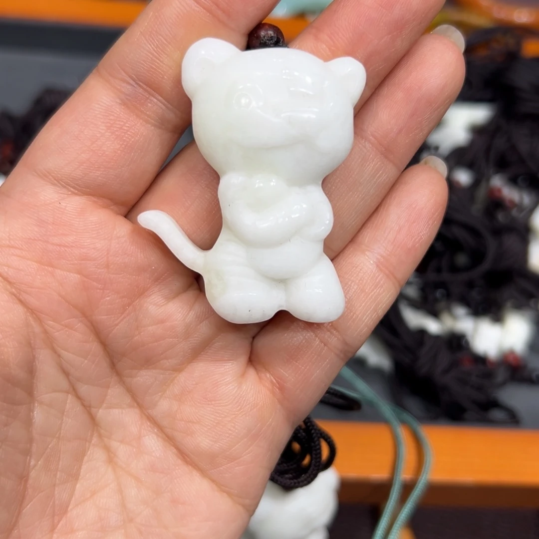 蛇纹石玉未镶嵌手链