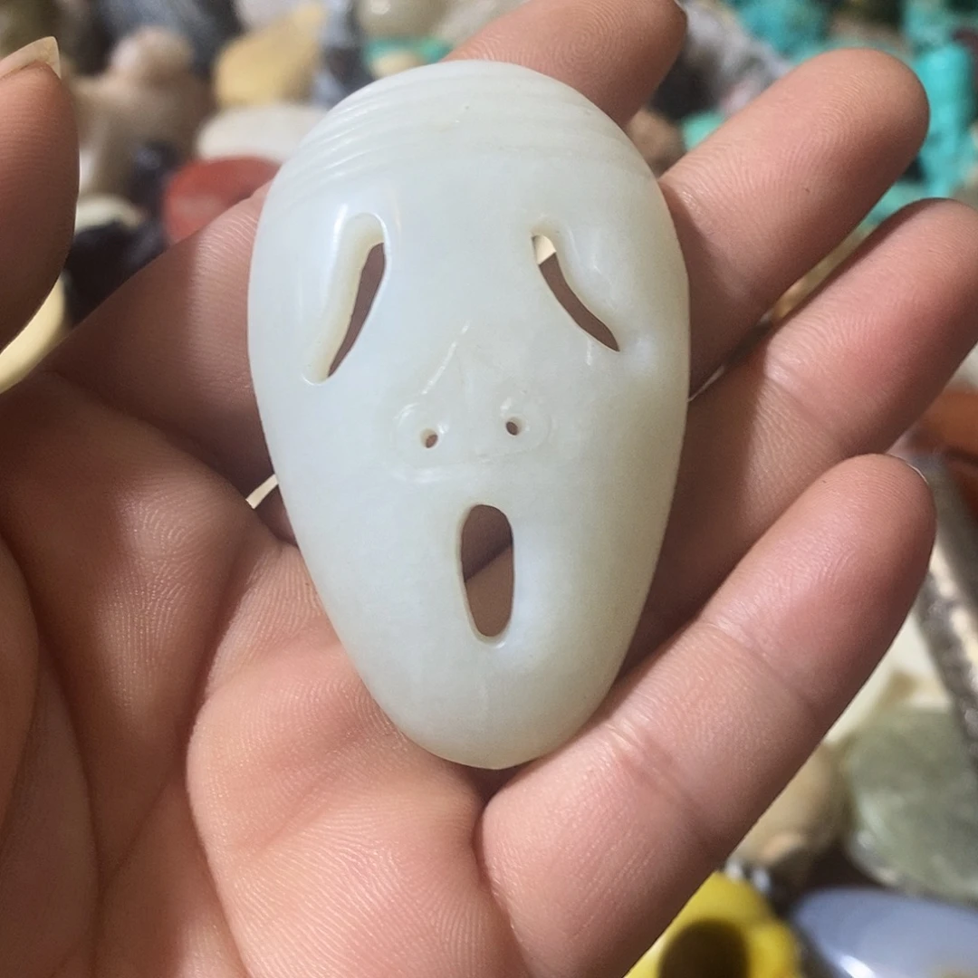 和田玉（糖玉）未镶嵌挂件