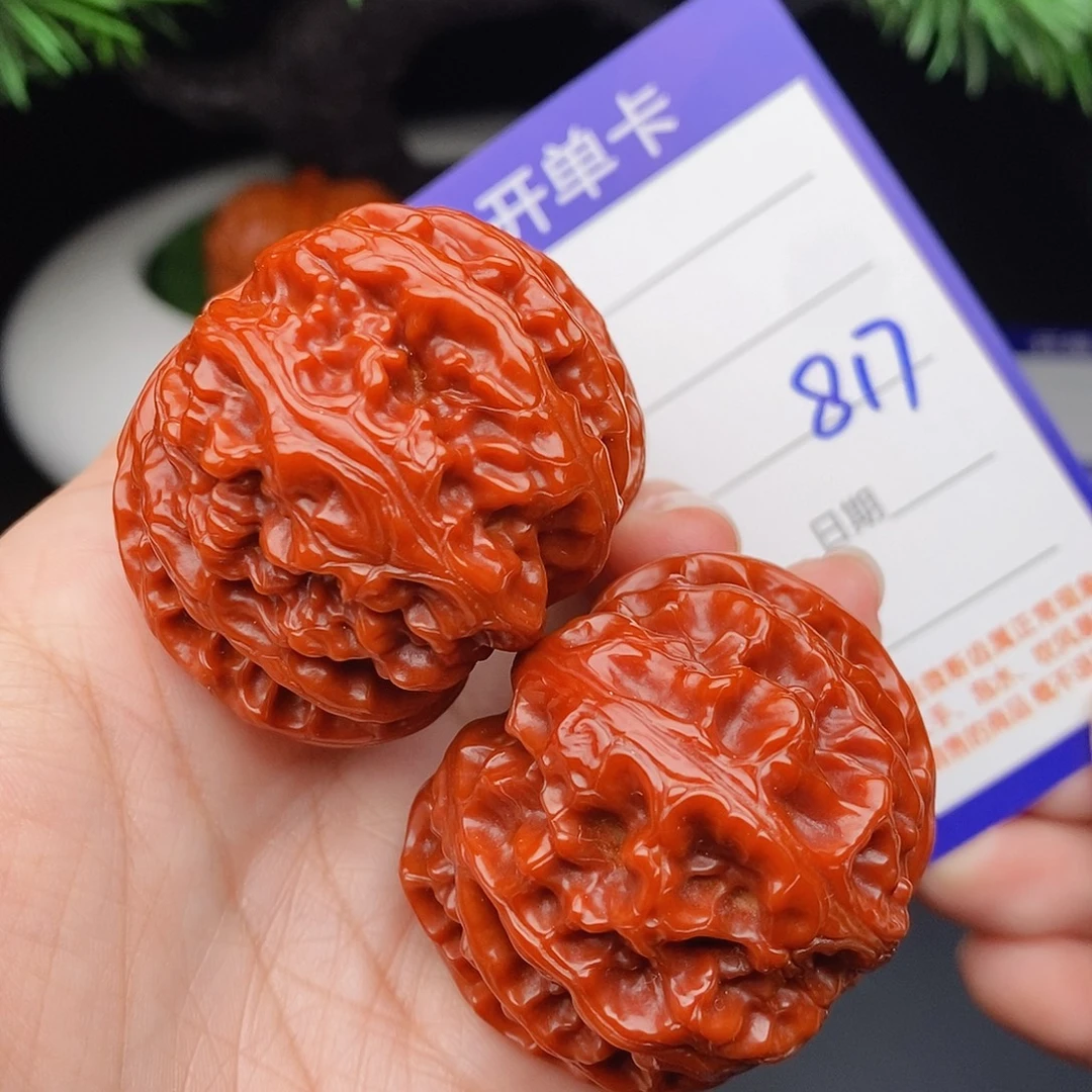 百***意文玩核桃把件43苹果817