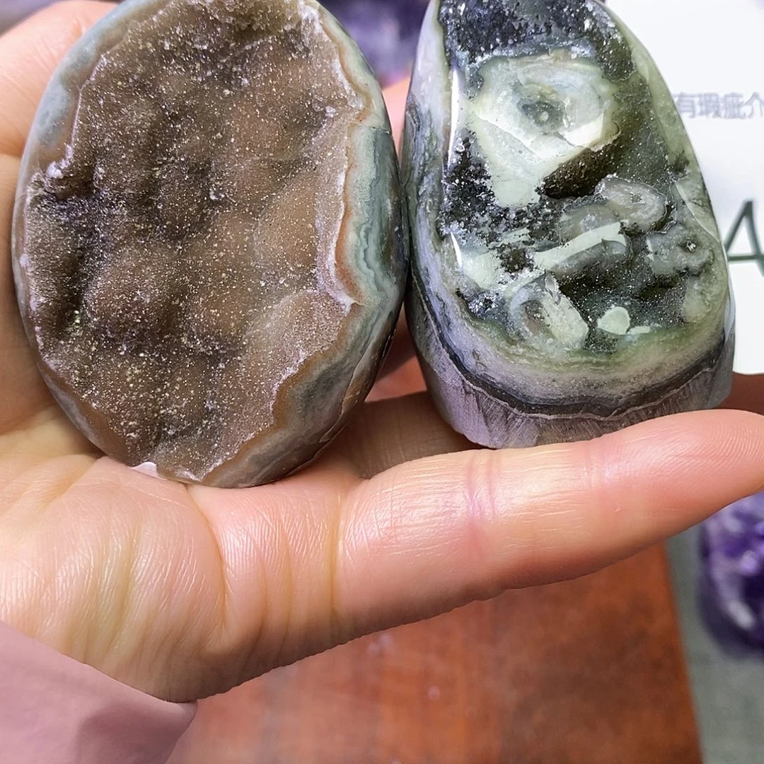 紫晶珠宝半成品未镶嵌