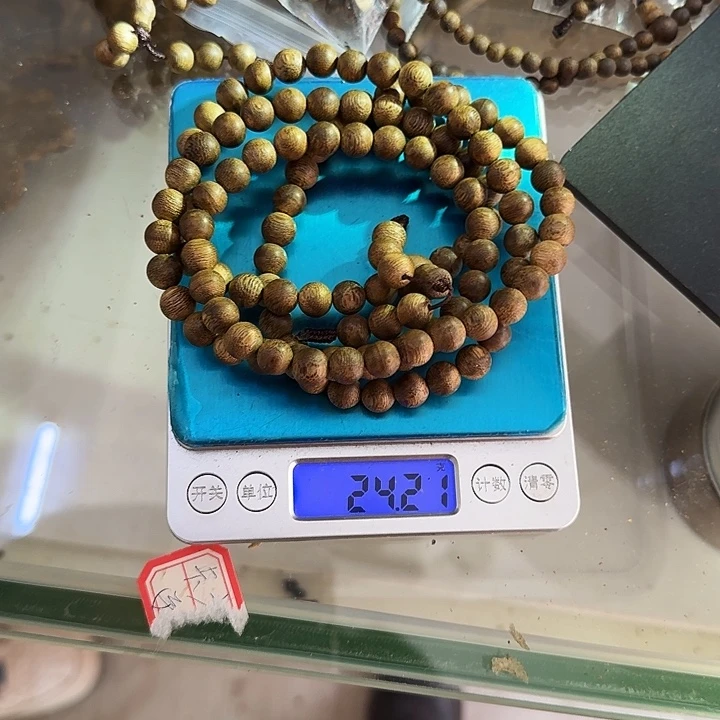沉香木手串十**全多圈卡八