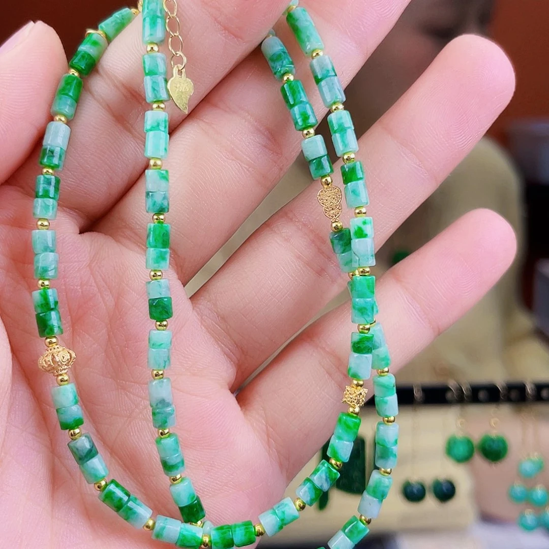 翡翠未镶嵌耳饰饰品