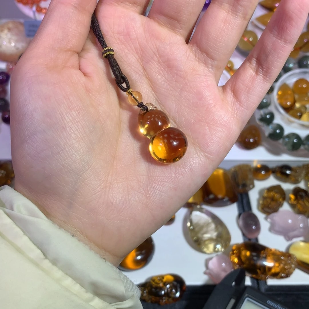 水晶颈饰未镶嵌天然