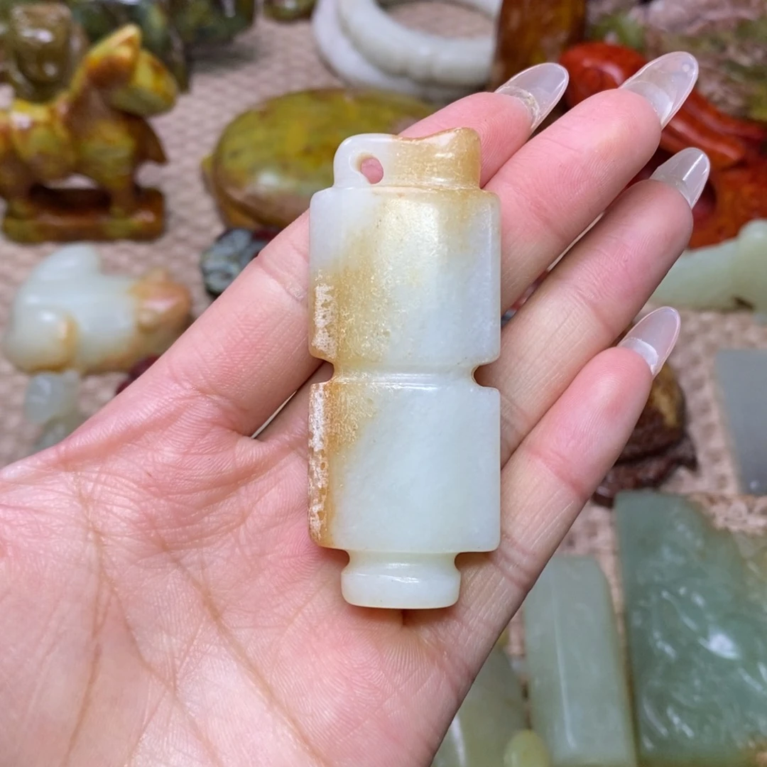 白玉菩提吊坠白玉菩提白玉菩提摆件