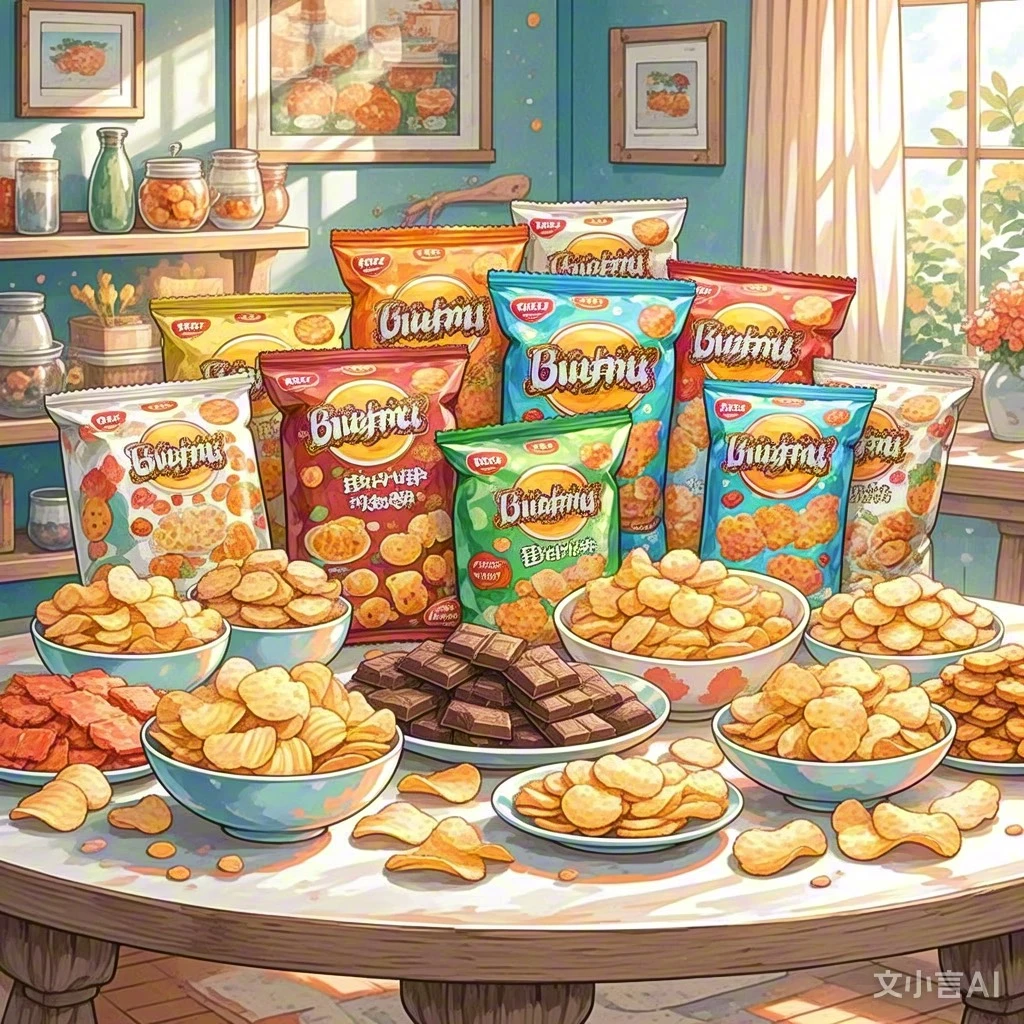 米修零食办公室休闲解馋追剧必备零食