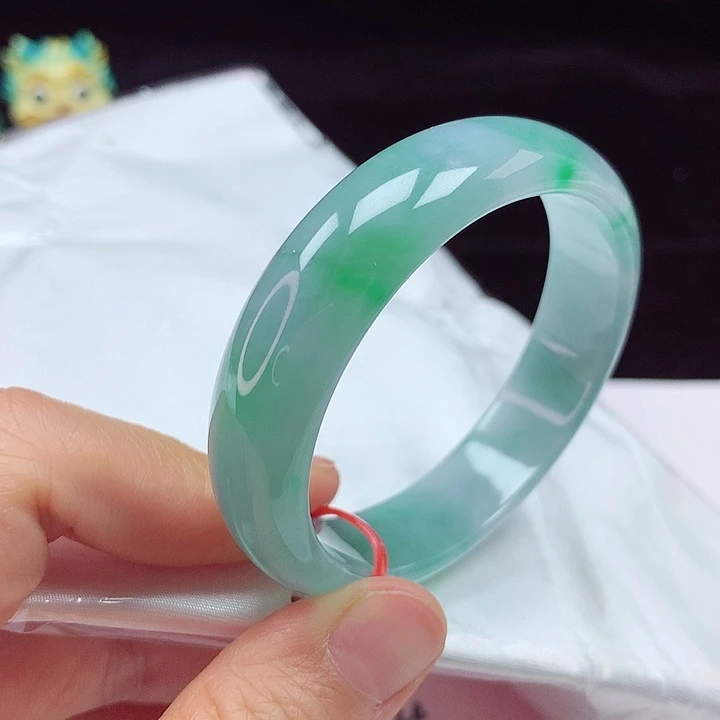 未镶嵌手镯翡翠57圈贵妃