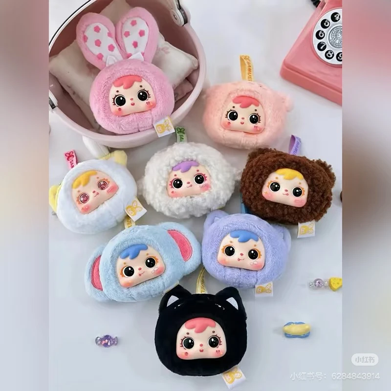 三小毛mini小小动物正版毛绒盲盒