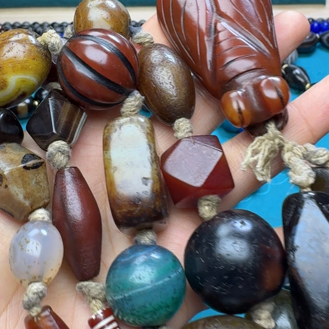 玛瑙/玉髓未镶嵌项链