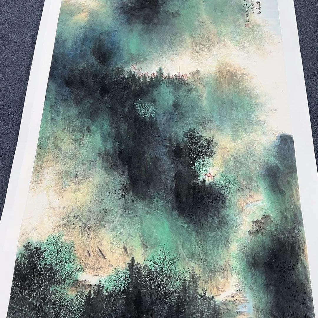 千***骑国画纯手绘作品欣赏