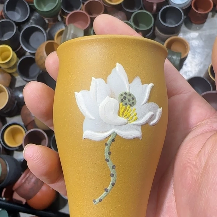 茶杯紫砂全手工制作工艺