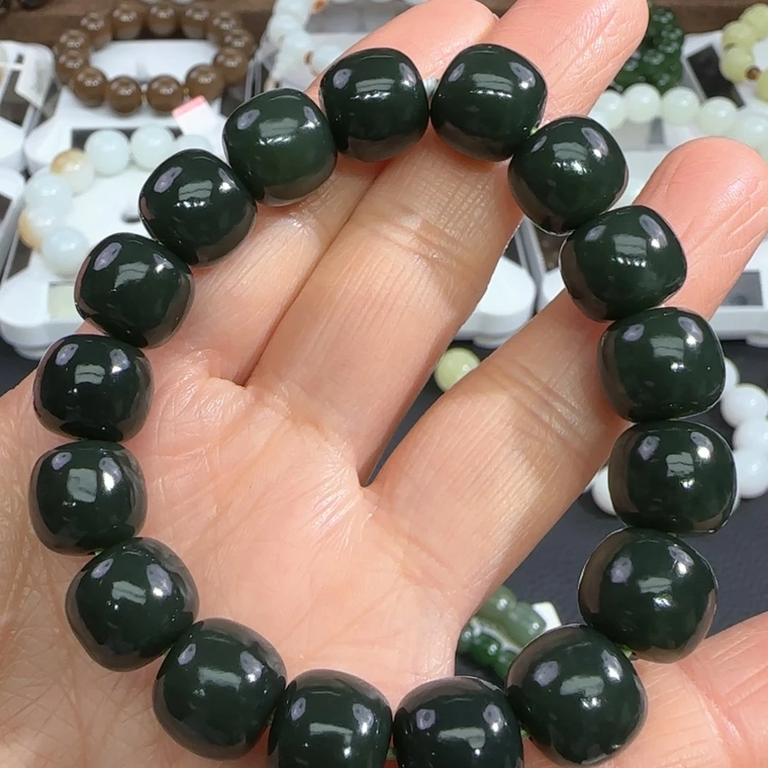 和田玉手链未镶嵌