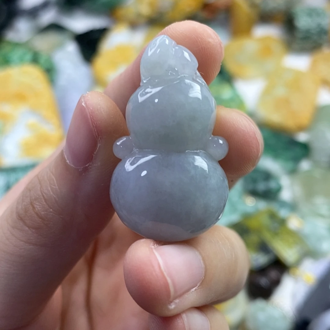 翡翠未镶嵌颈饰吊坠