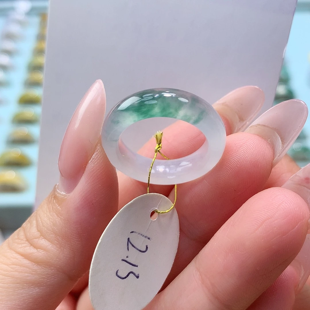 未镶嵌戒指翡翠1213圈