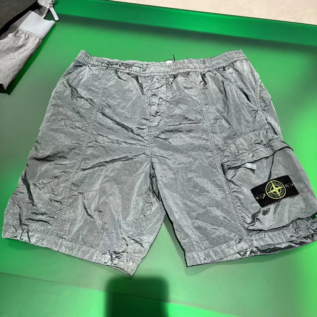 未使用 STONE ISLAND 石头岛/GG/春夏新品男士短裤沙滩裤