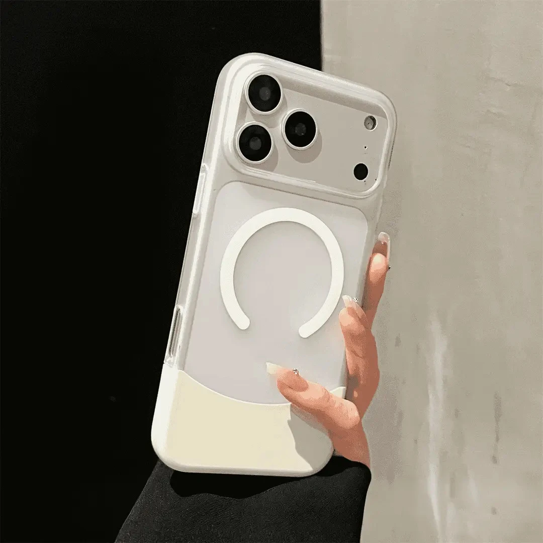适用苹果17promax手机壳新款磁吸磨砂肤感iPhone16pro简约Air超薄