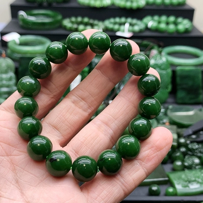 【闪购商品】和田玉（碧玉）手链未镶嵌