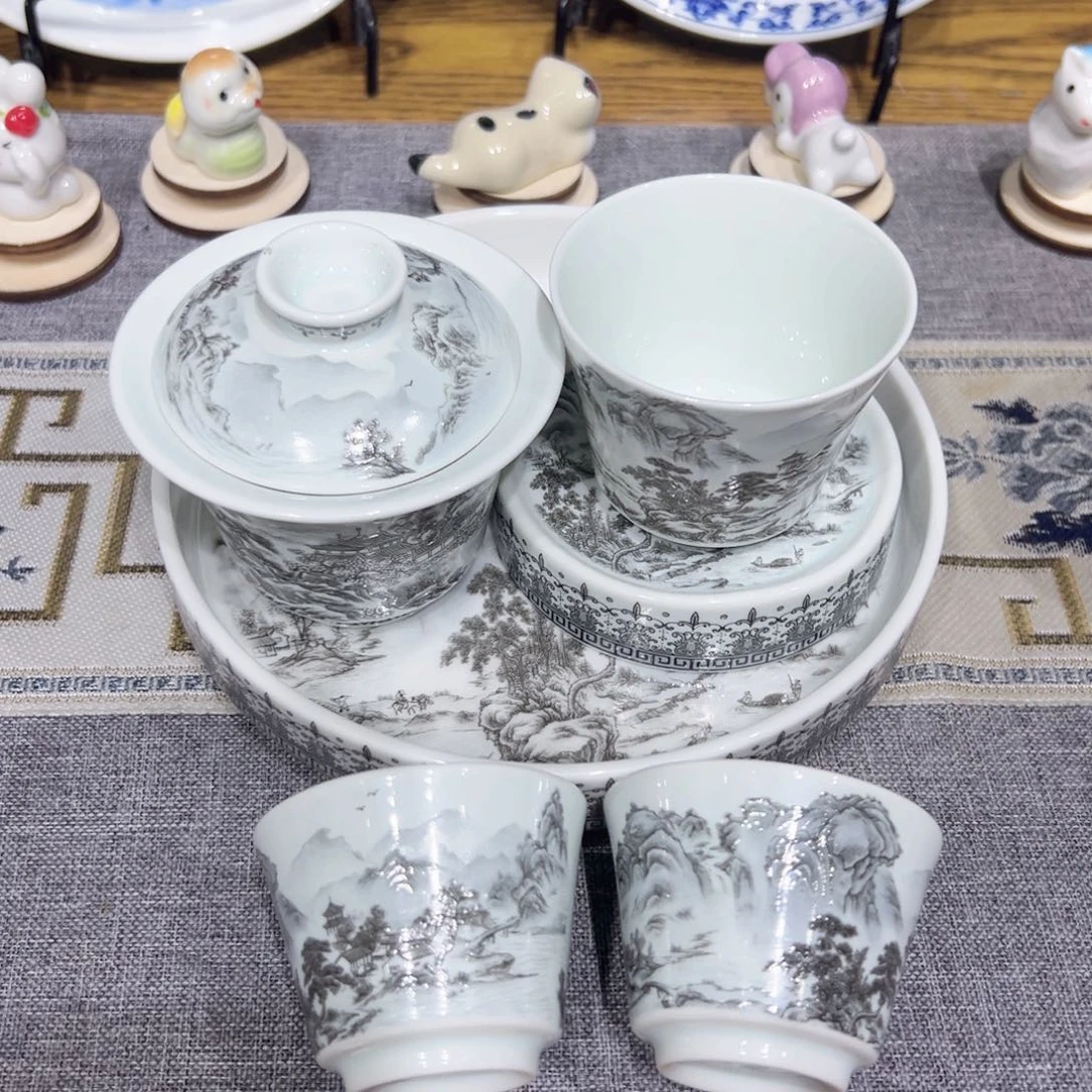 景德镇陶瓷高温茶具