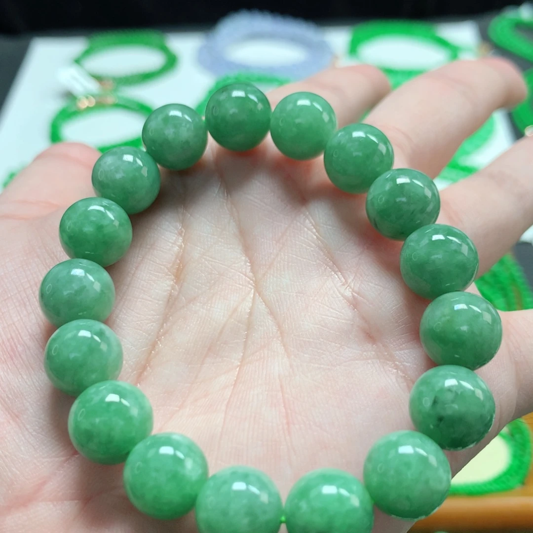 翡翠未镶嵌手链翡翠