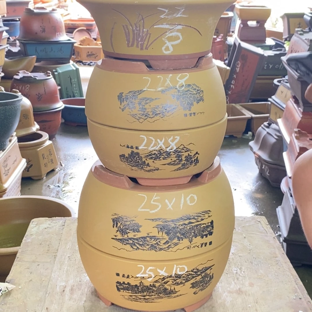 紫砂花盆紫砂紫砂