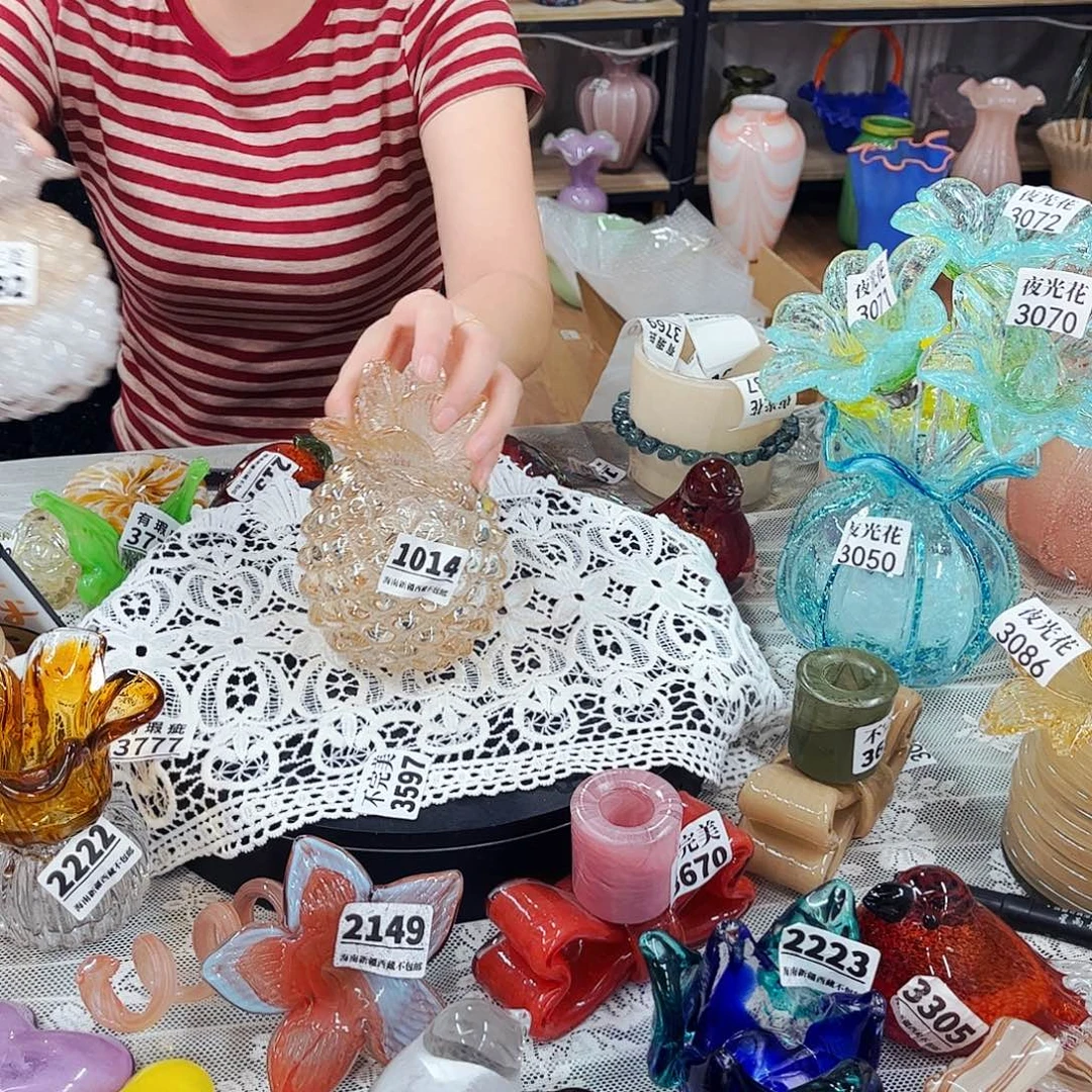 1014菠萝 家悦琉璃工艺品