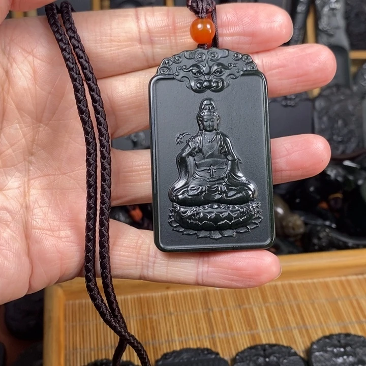 和田玉（青玉）未镶嵌颈饰